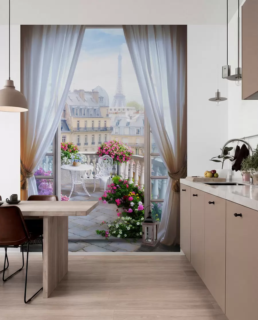 Fototapete Pariser Balkon u79425