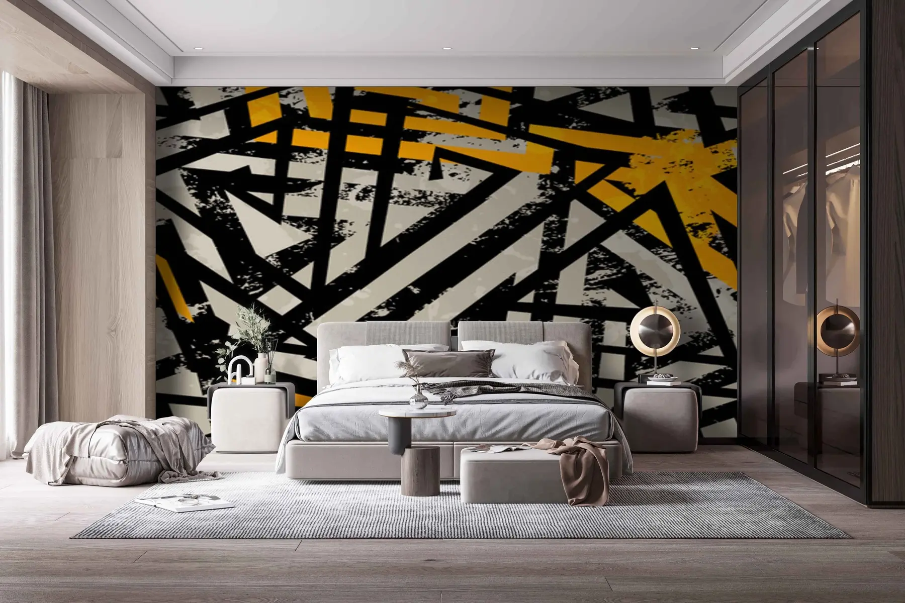 Fototapete Eingeborenes T-Graffiti u71795
