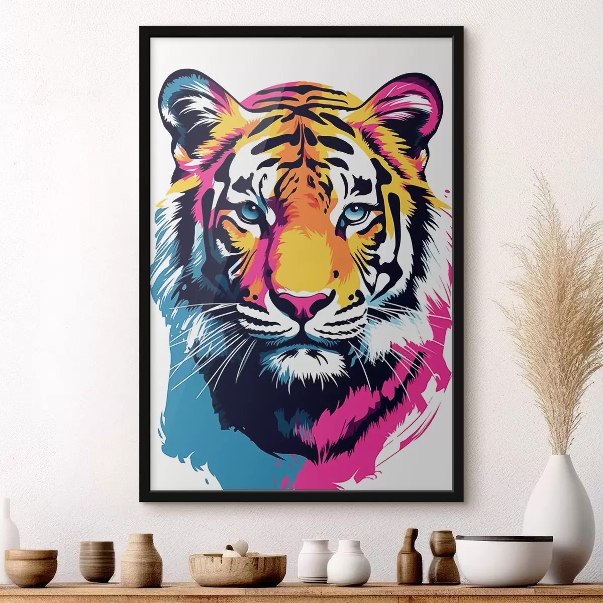 Poster Neon-Tiger f45278