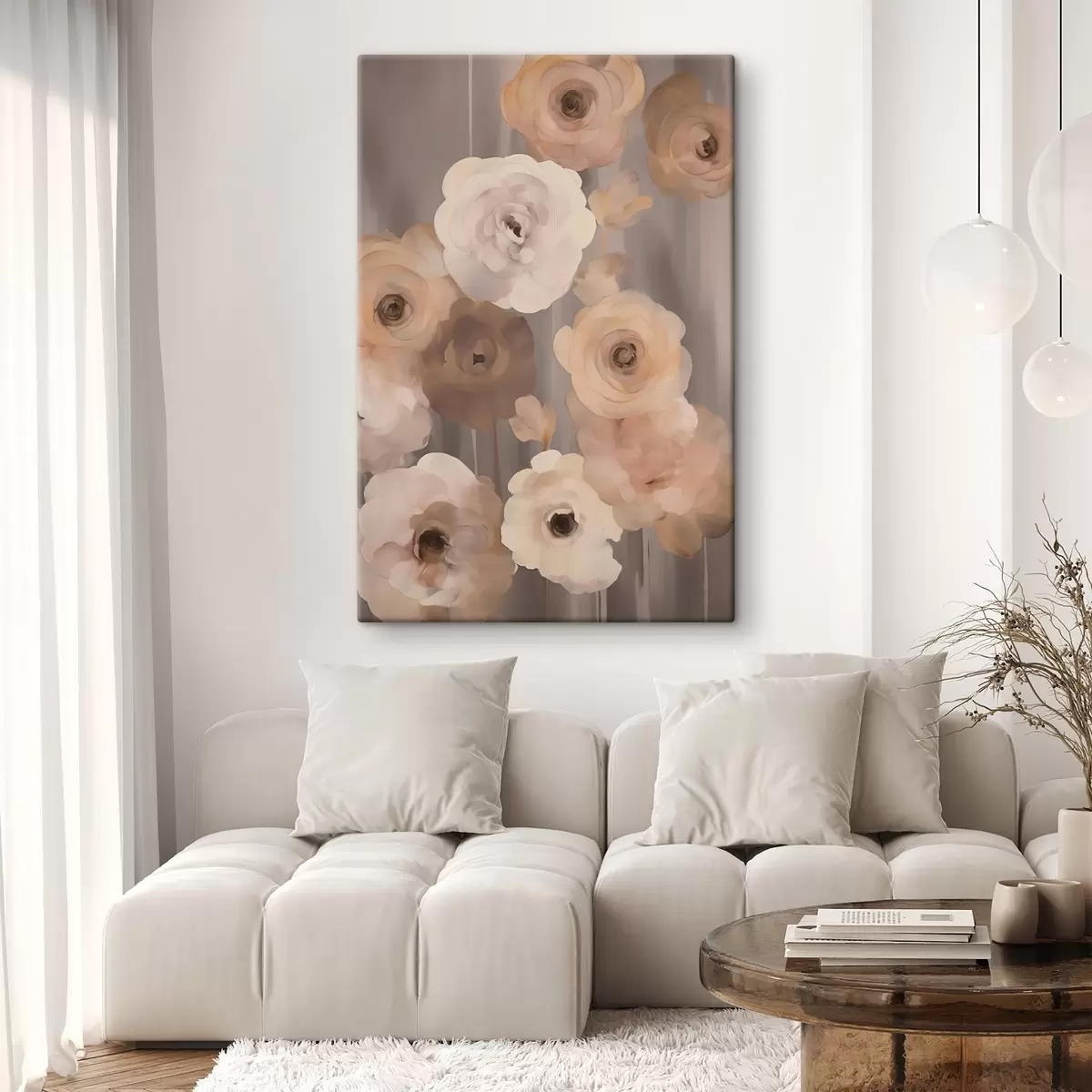 Fototapete Abstrakte Blumen s45160