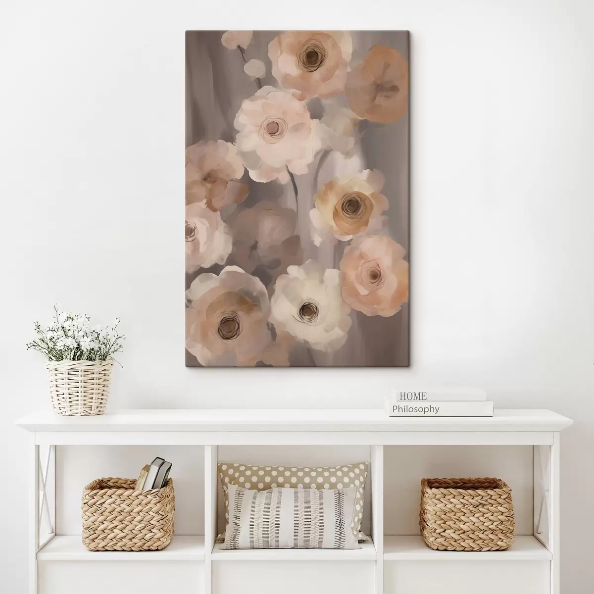 Fototapete Abstrakte Blumen s45161
