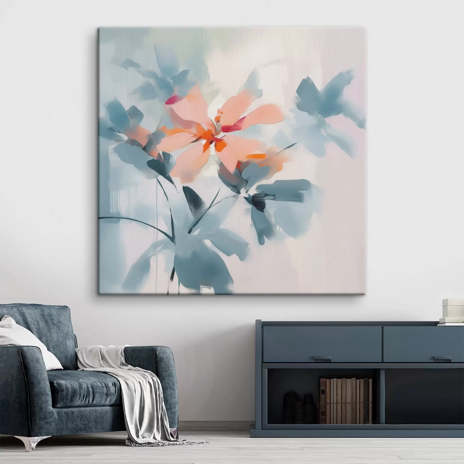 Fototapete Abstrakte Blumen s45304