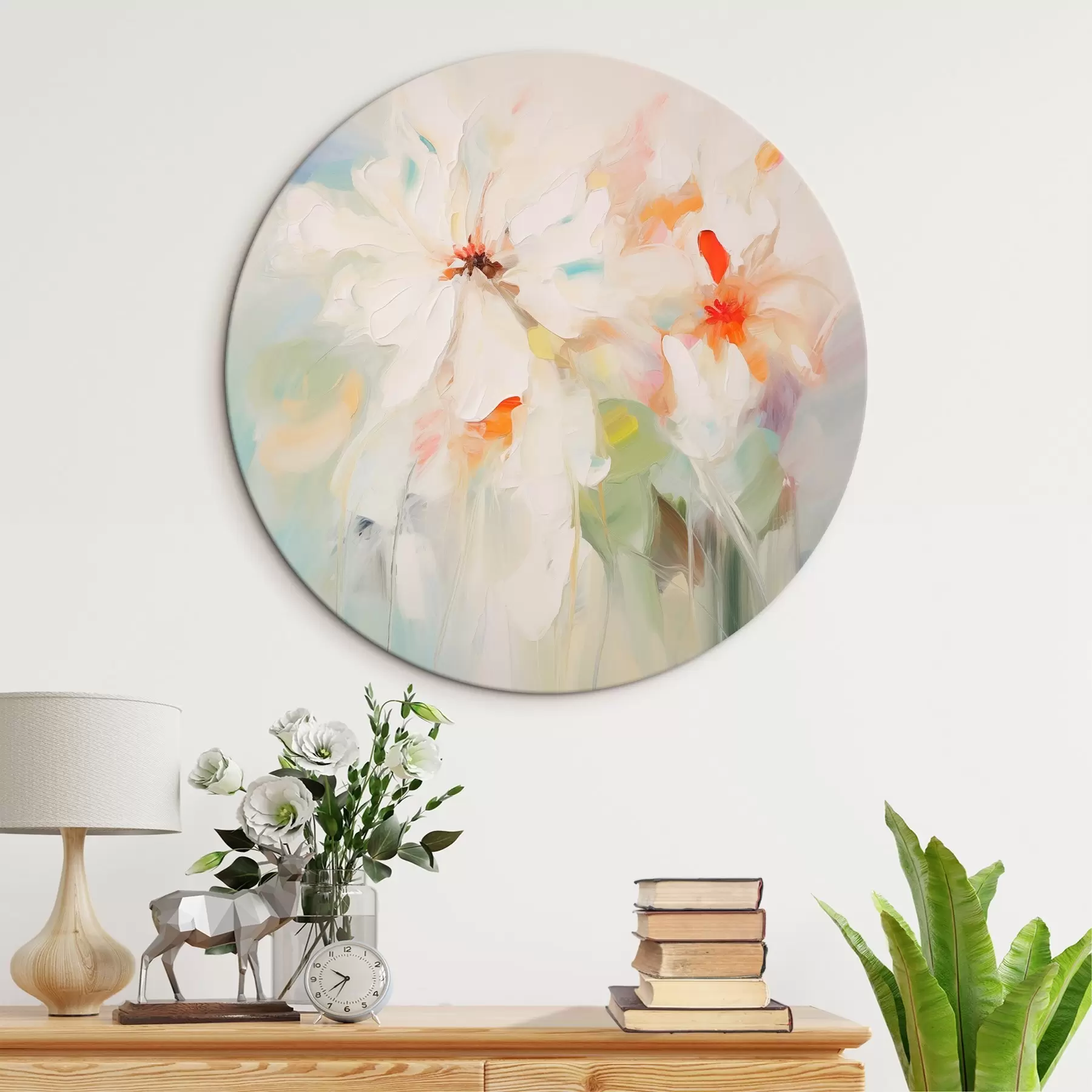 Fototapete Blumen Nachahmung Malerei r45306