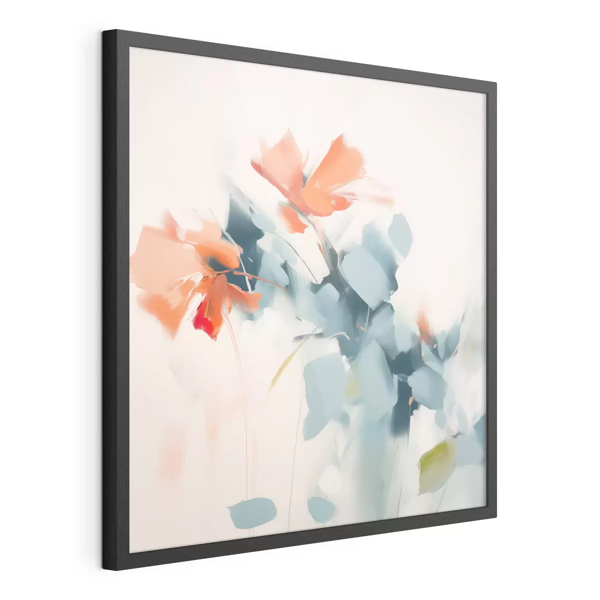 Poster Abstrakte Blumen Nachahmung Malerei f45303