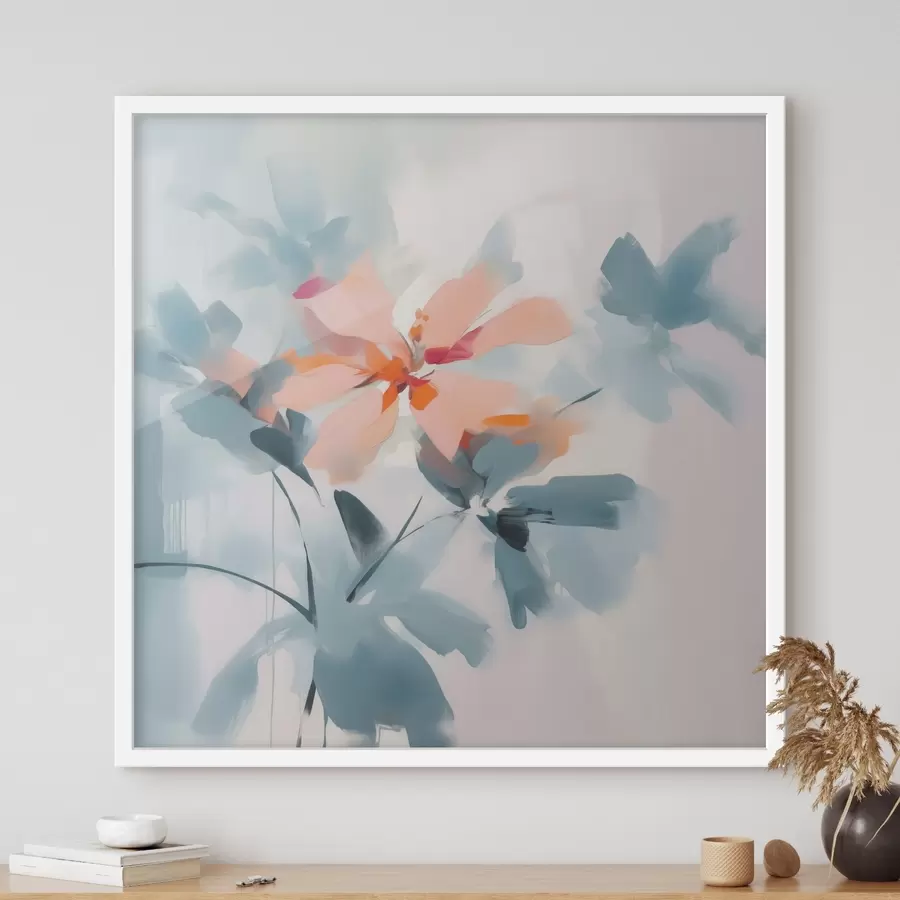 Fototapete Abstrakte Blumen f45304
