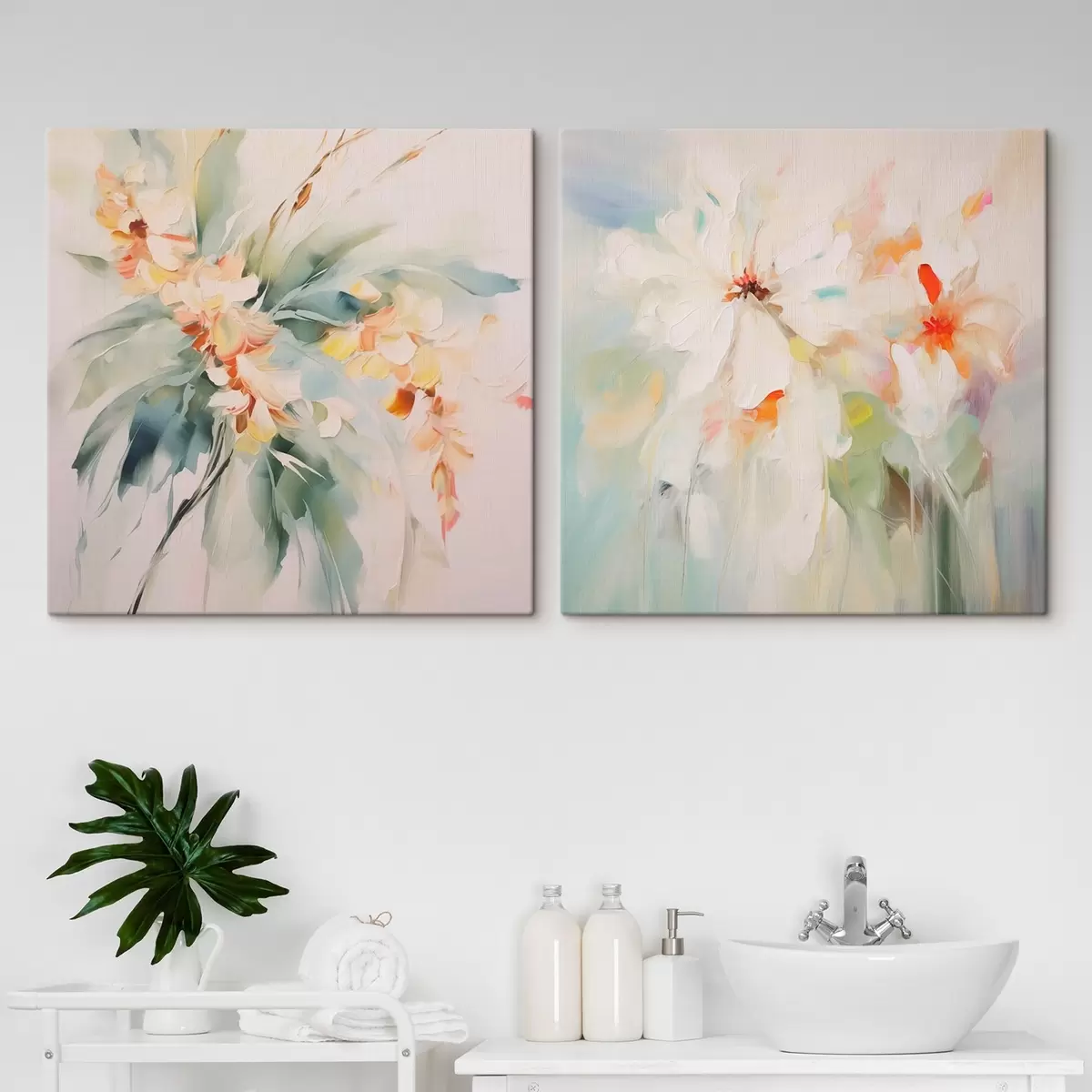 Fototapete Abstrakte Blumen m00565