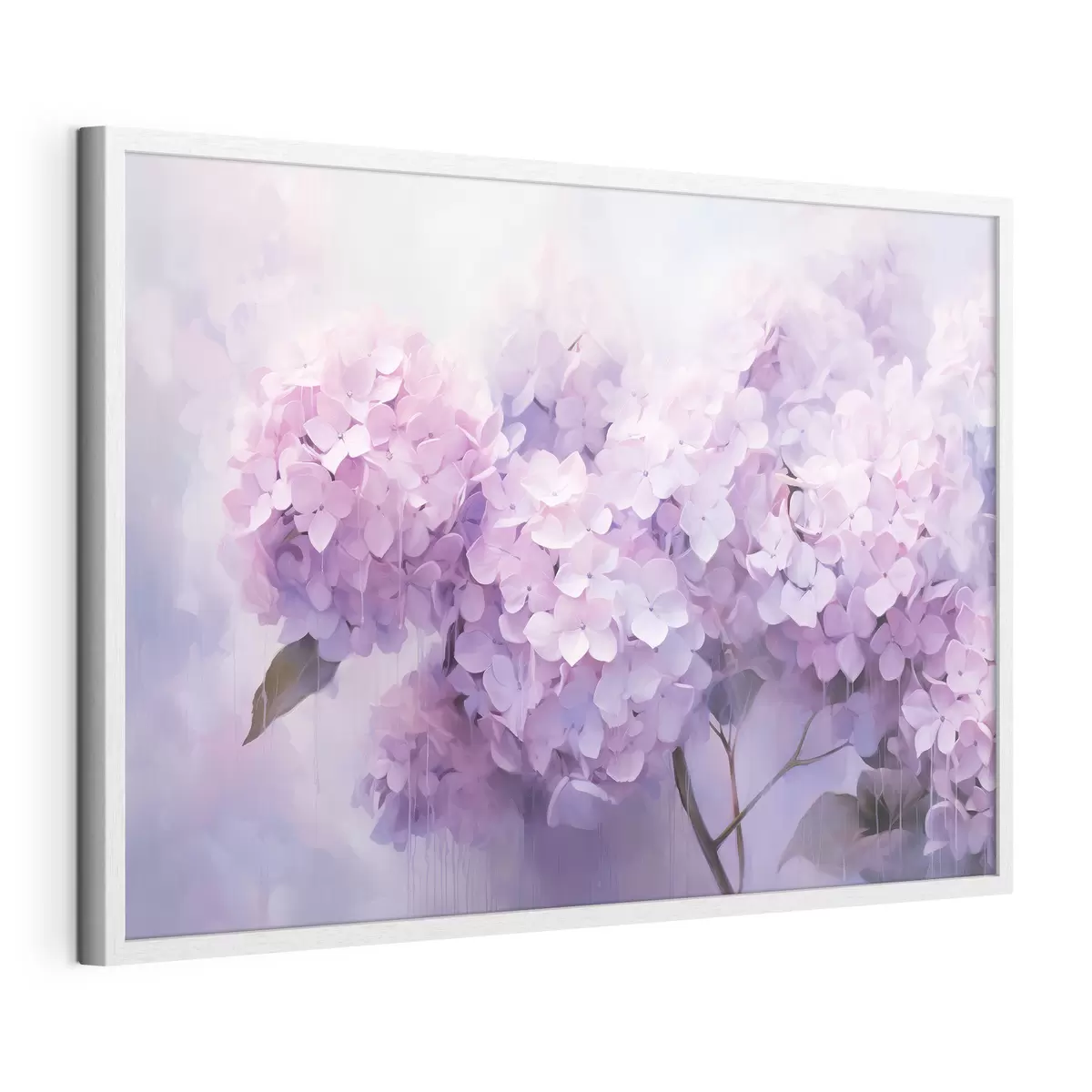 Poster Moderne Abstraktion mit satten Farben und strukturierten Strichen f45046