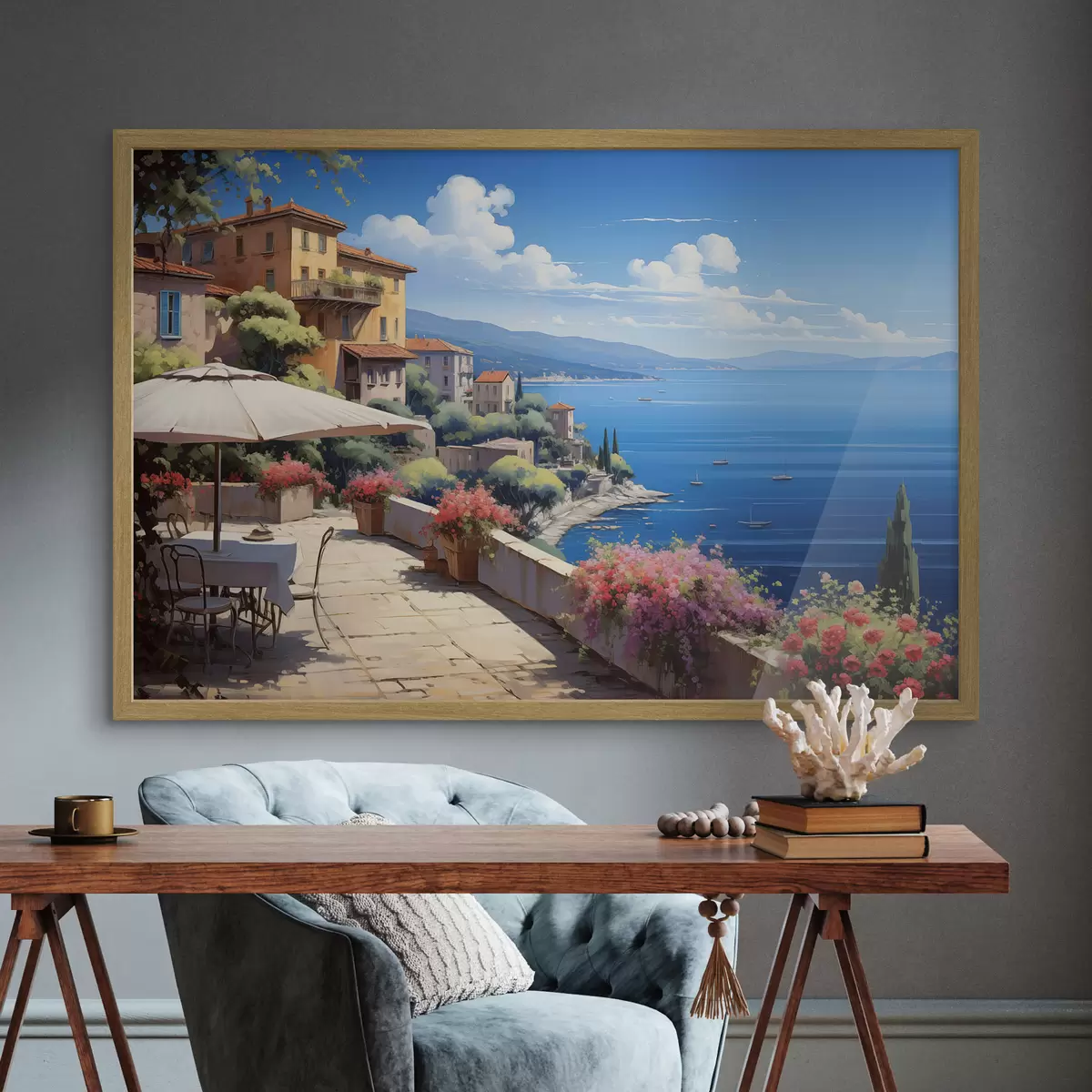 Poster Abenteuer und Sanftheit f45053