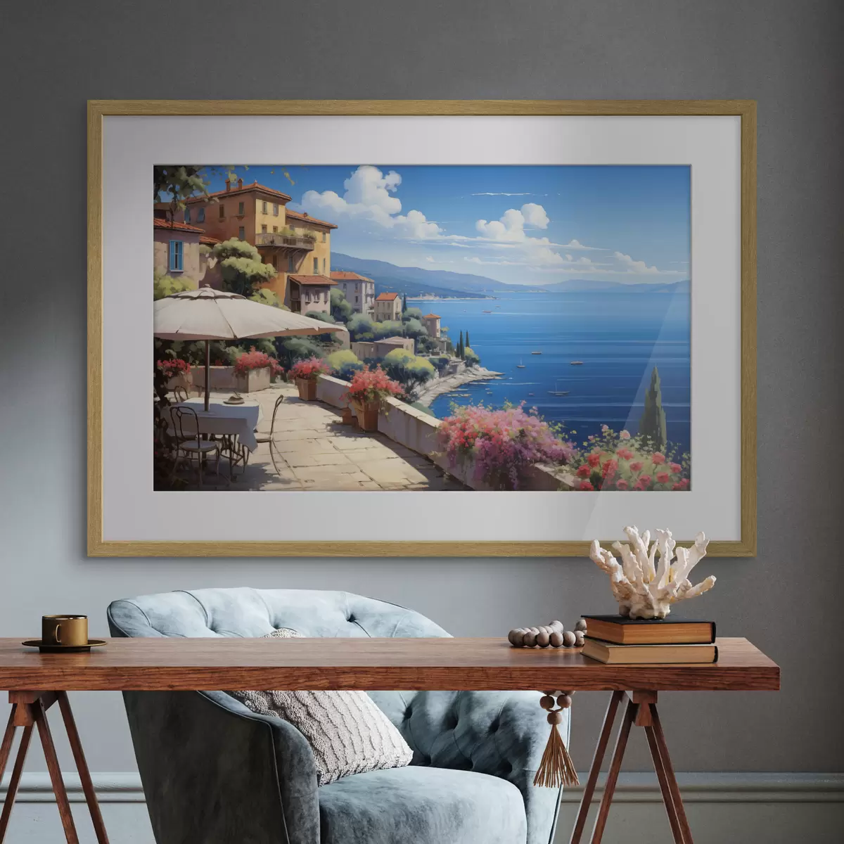 Poster Abenteuer und Sanftheit f45053