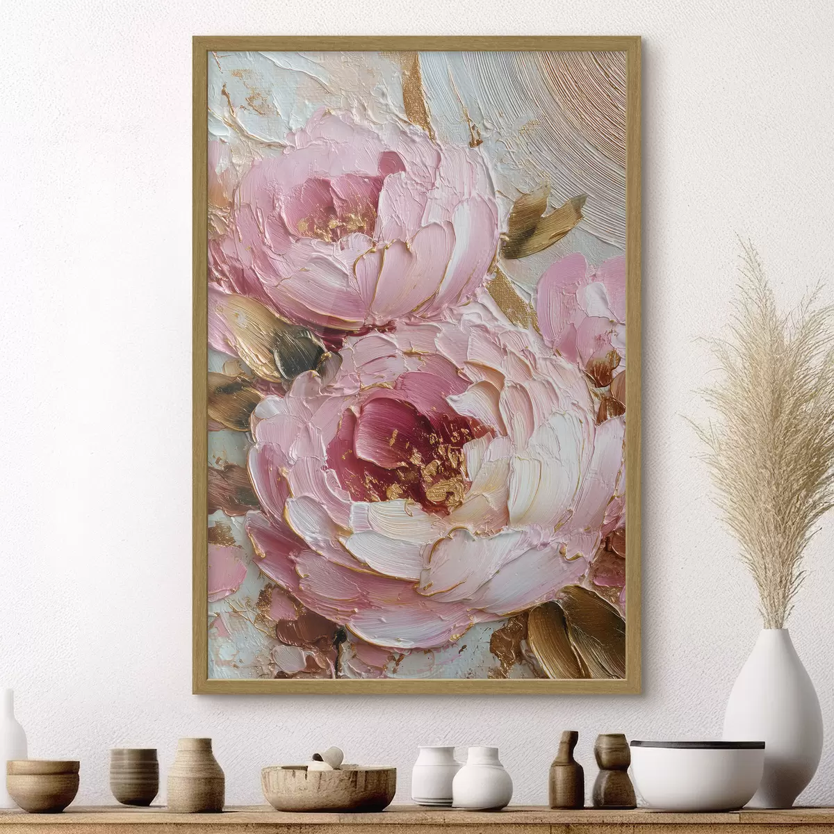 Poster Blütenblätter mit Charakter f45251