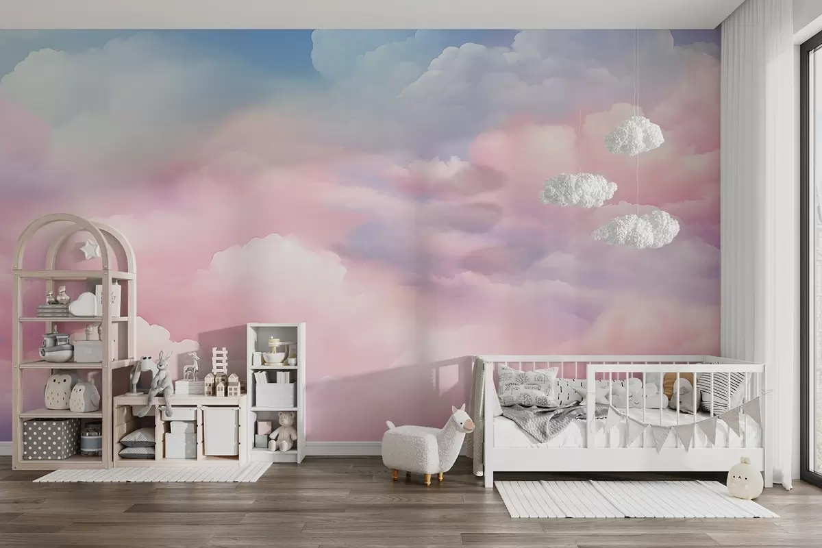 Fototapete Bunte Wolken w04387