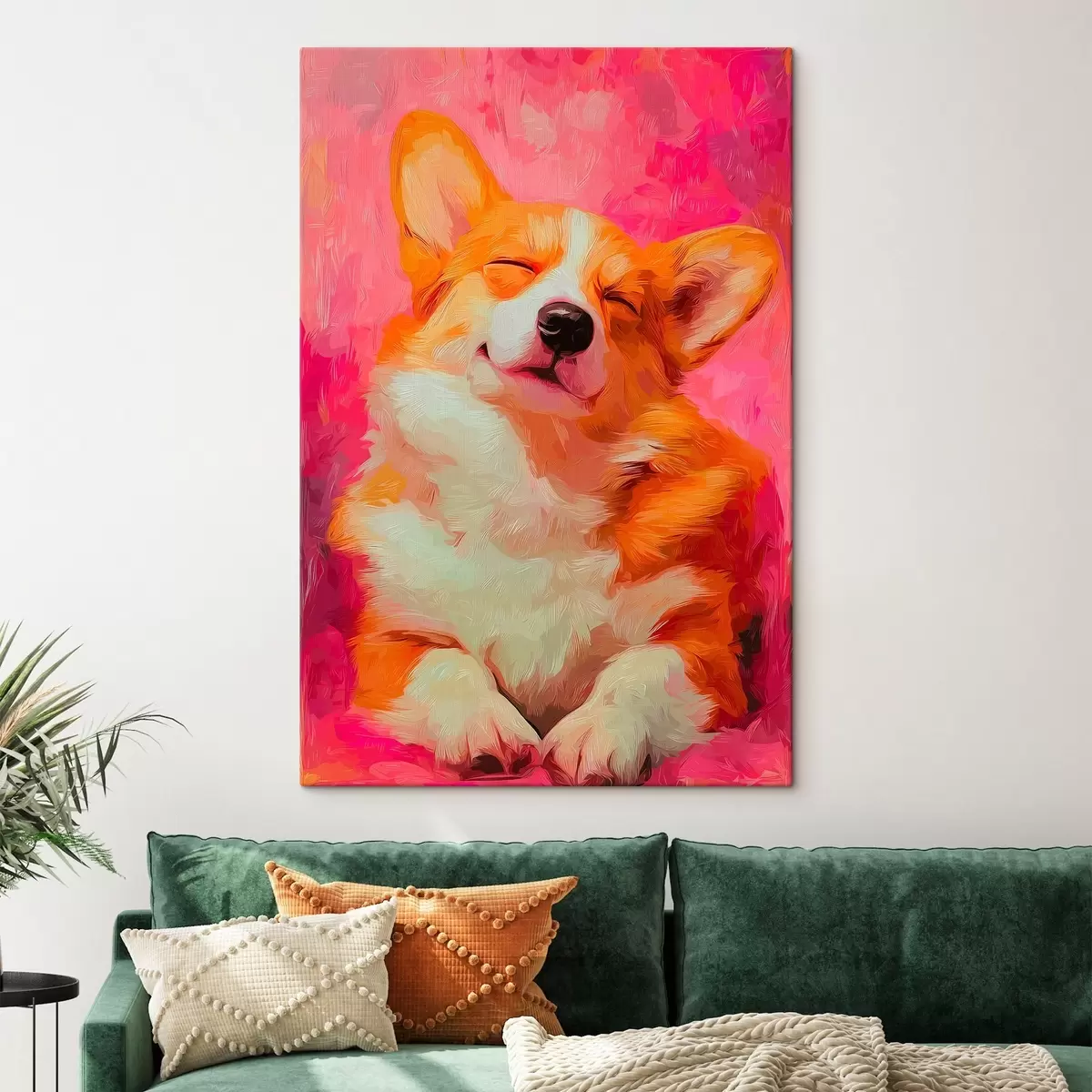 Fototapete Corgi-Hund s45312