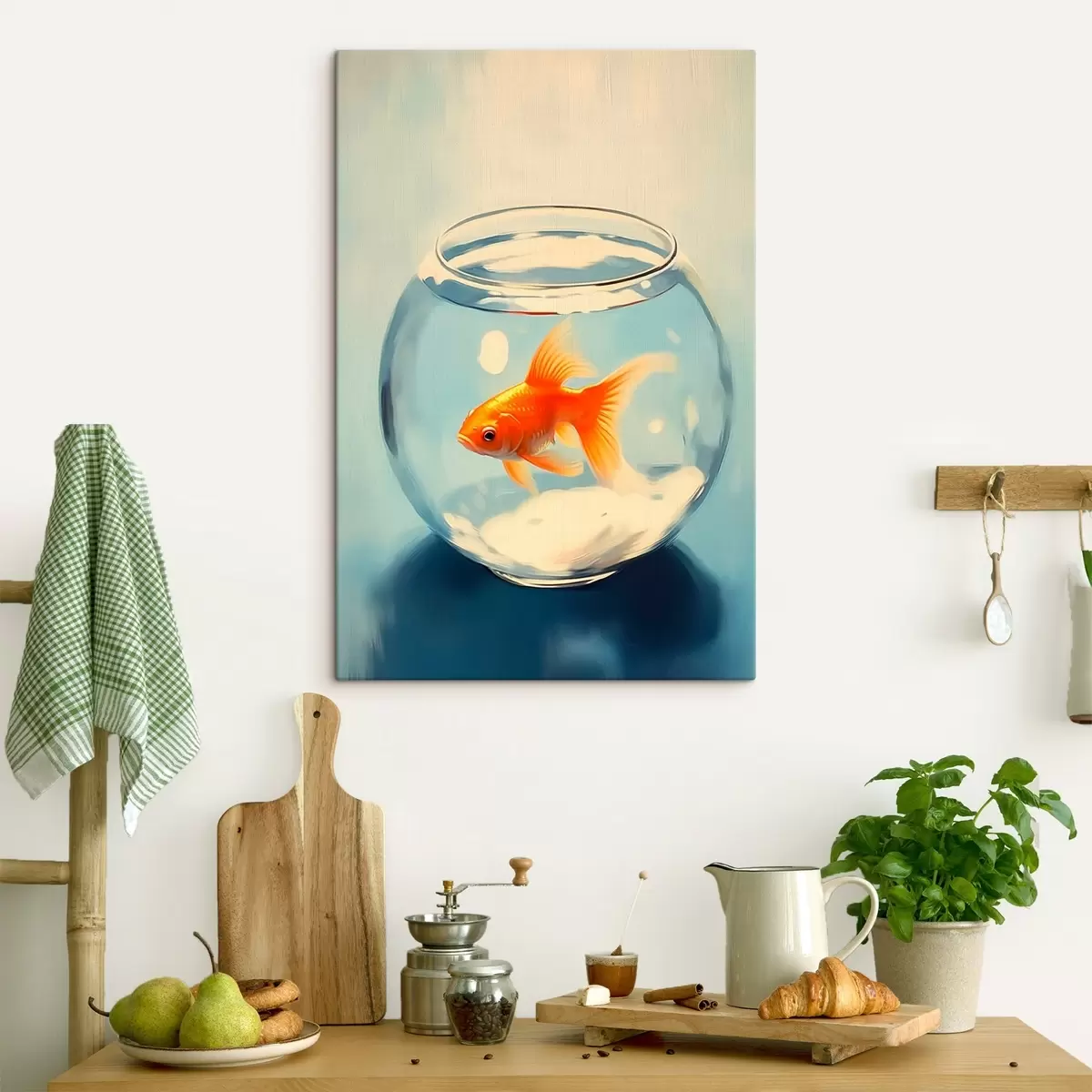 Fototapete Fische in einem Aquarium s45314