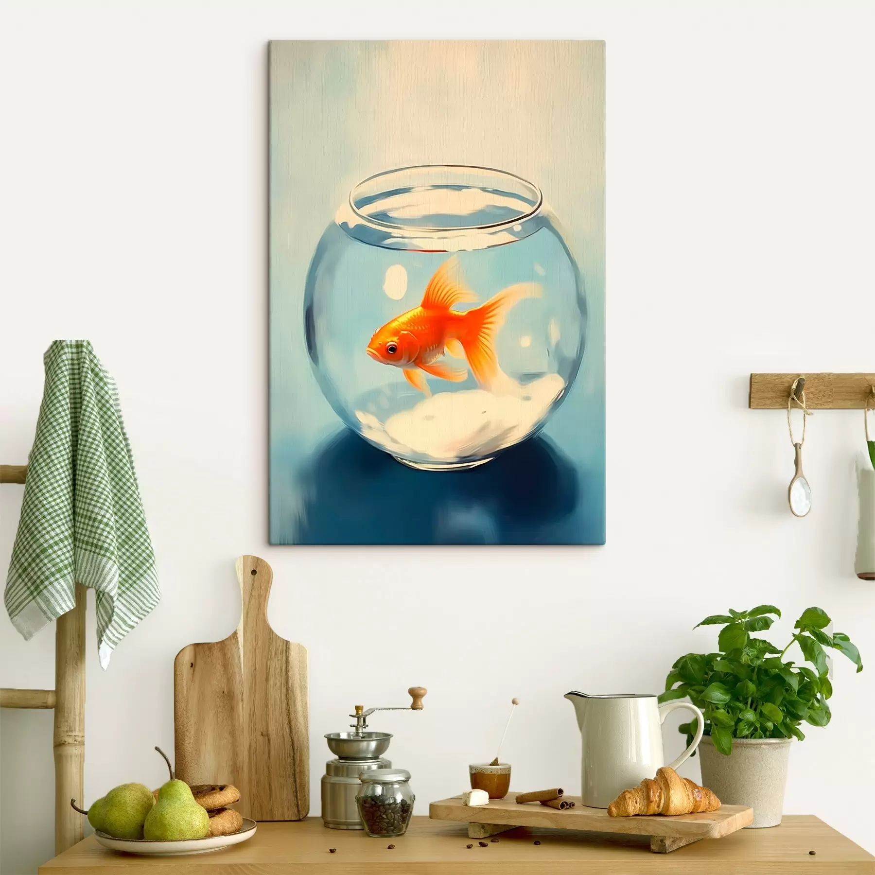 Fototapete Fische in einem Aquarium s45314