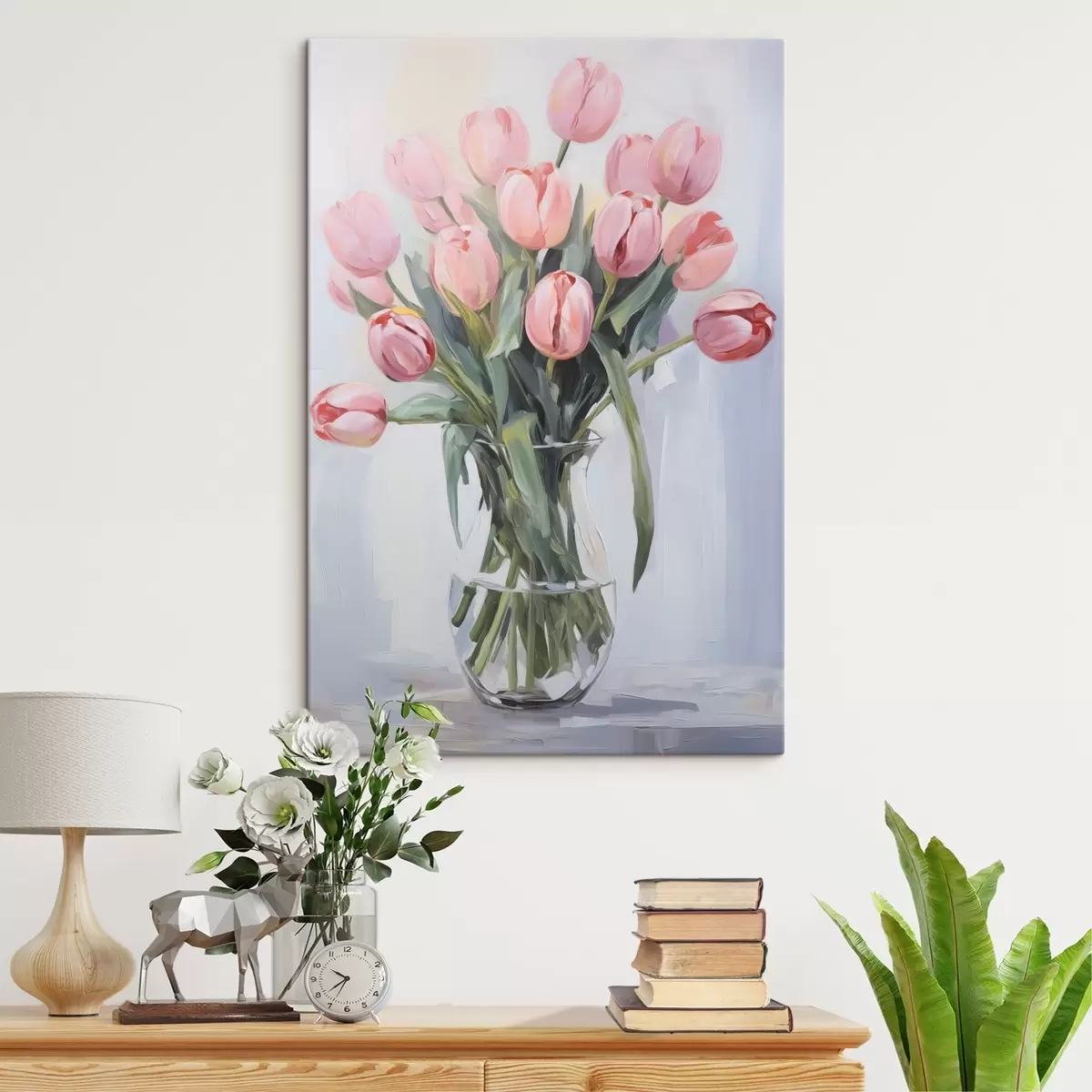 Fototapete Tulpen in einer Vase s45355