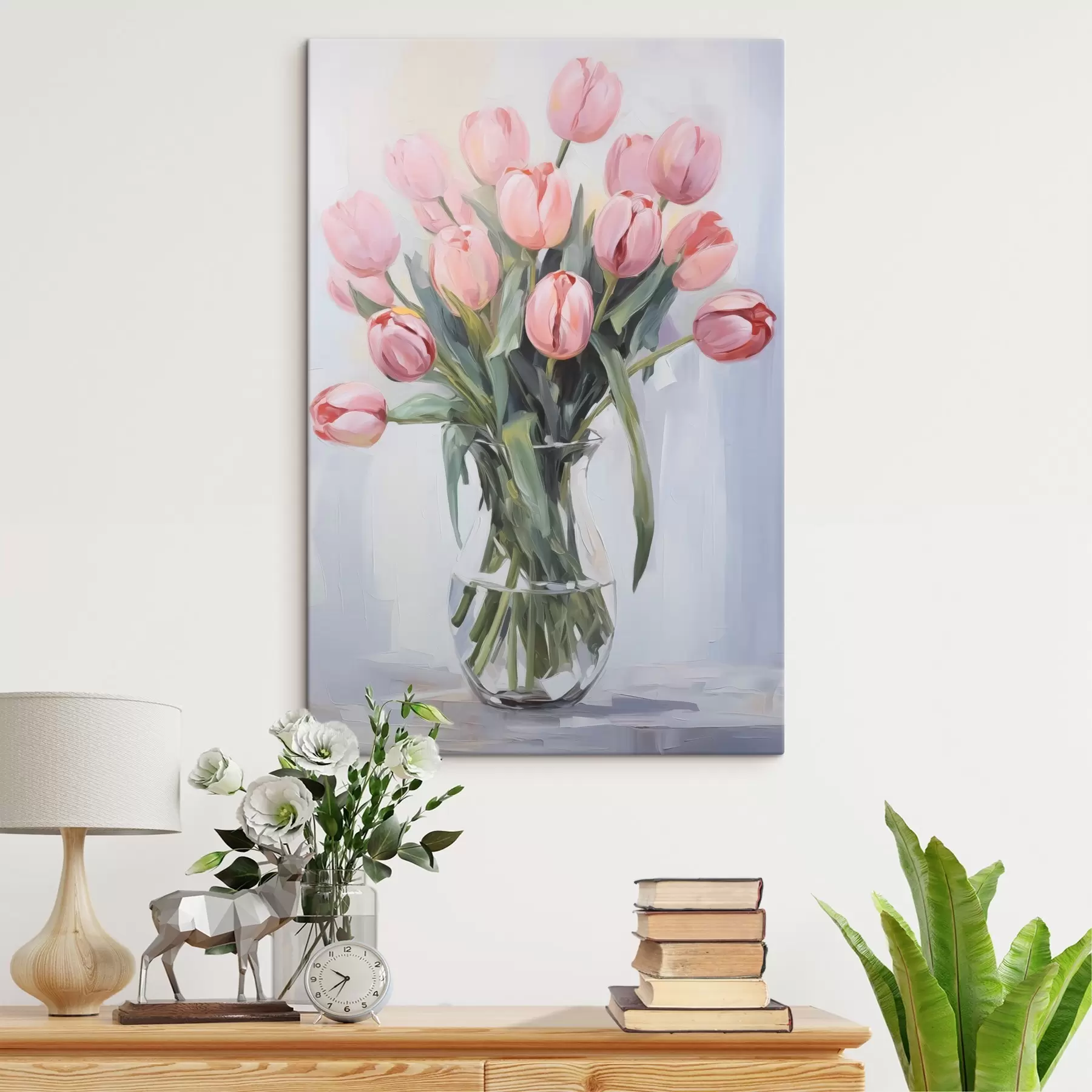 Fototapete Tulpen in einer Vase s45355