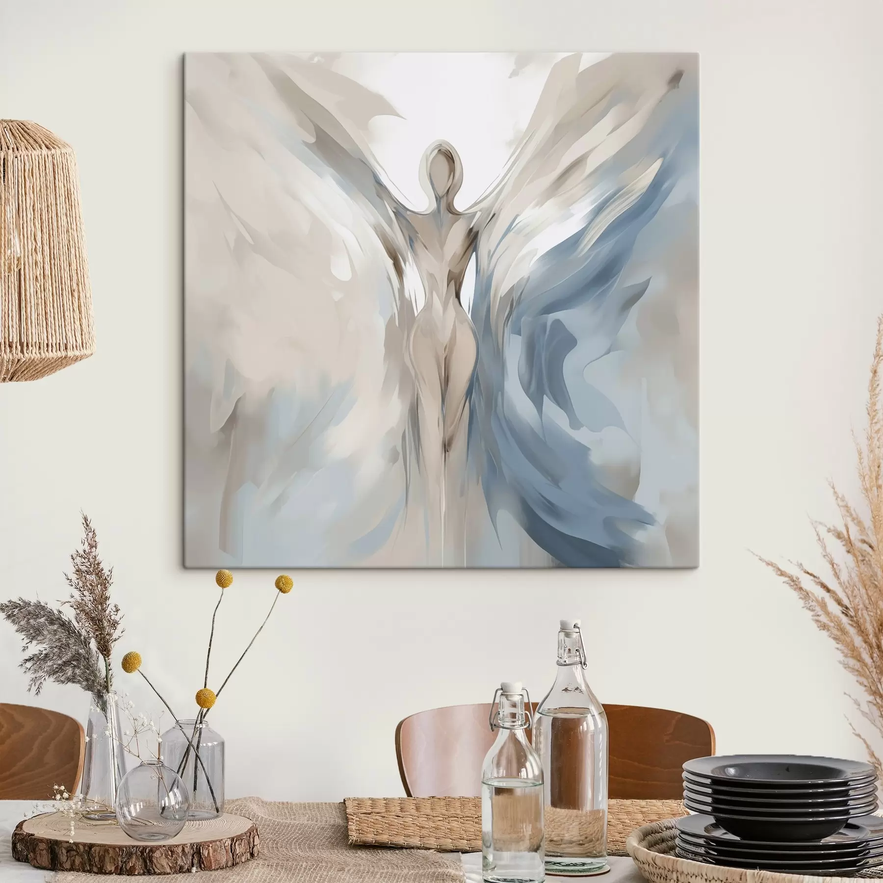 Fototapete Engel Imitation Malerei s45360