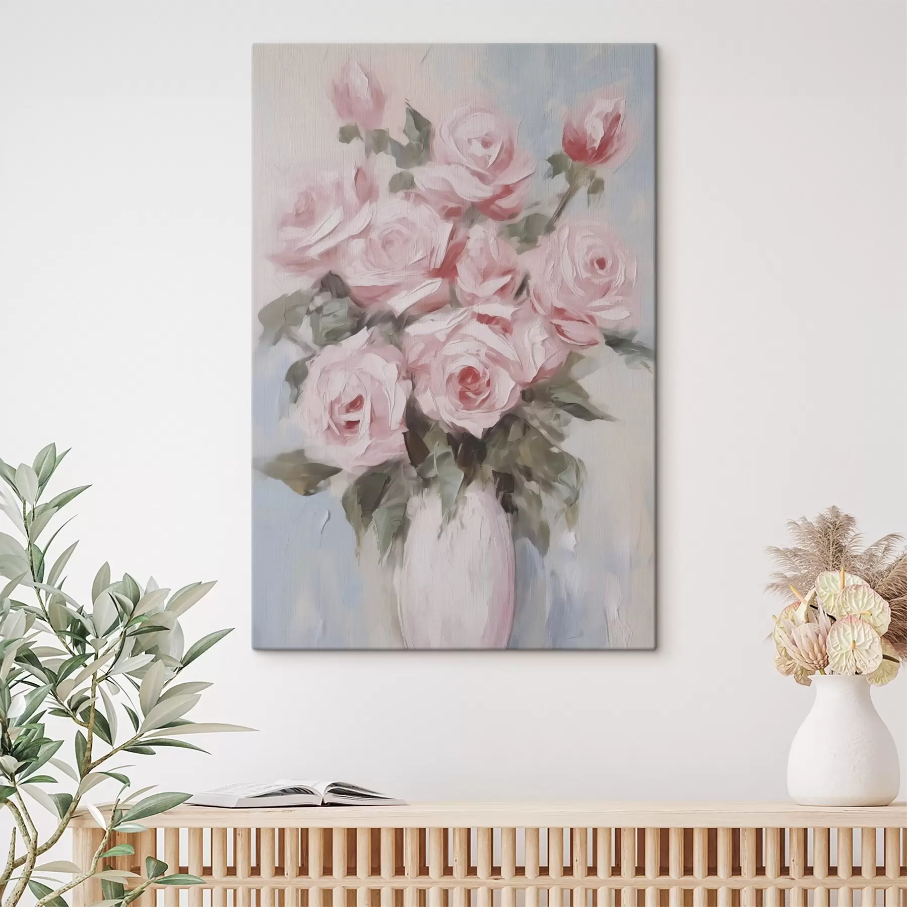 Fototapete Blumenstrauß aus Rosen s45362
