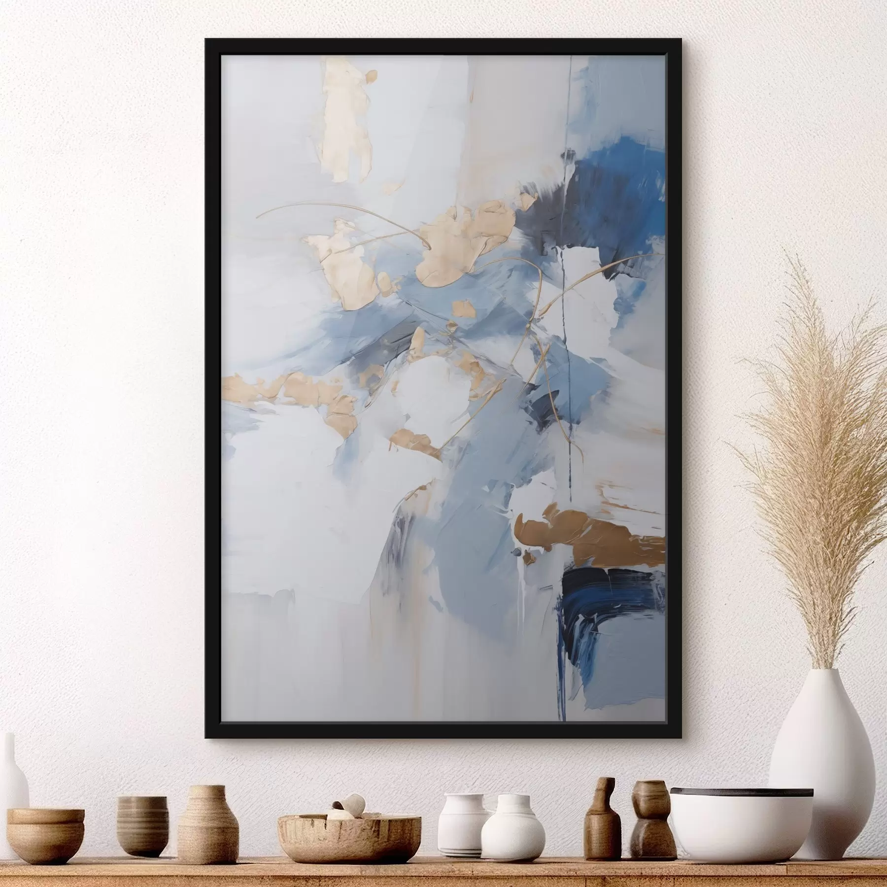 Fototapete Abstraktion Nachahmung der Malerei f45348