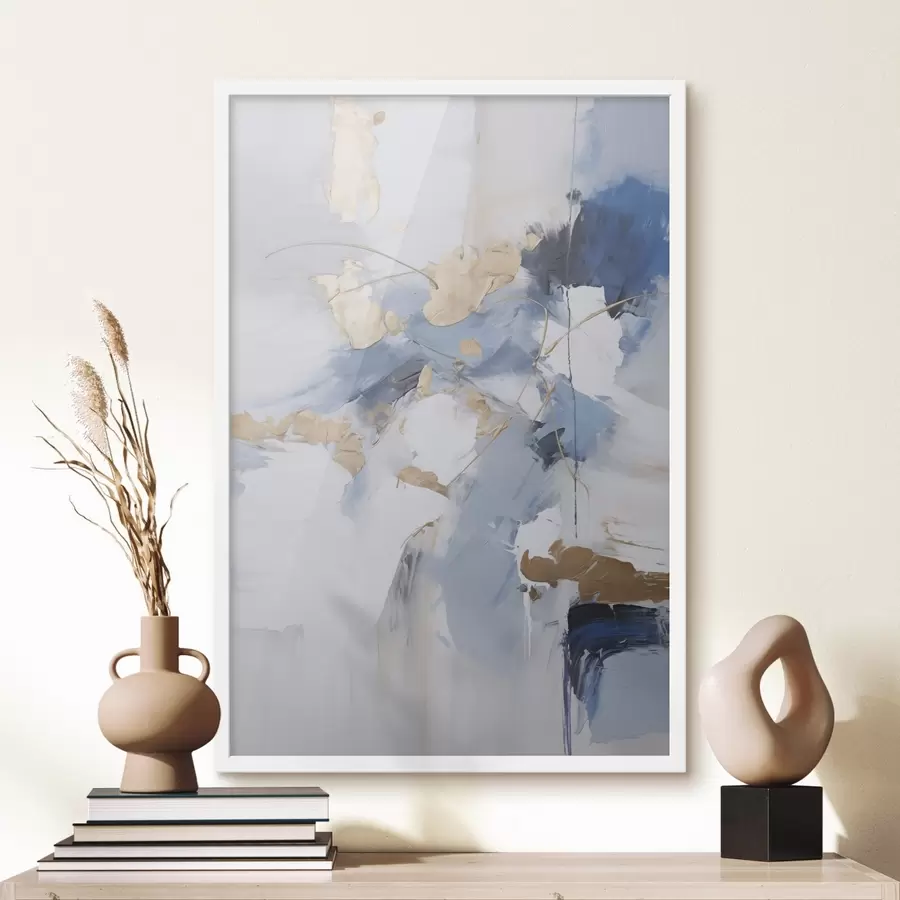 Fototapete Abstraktion Nachahmung der Malerei f45348