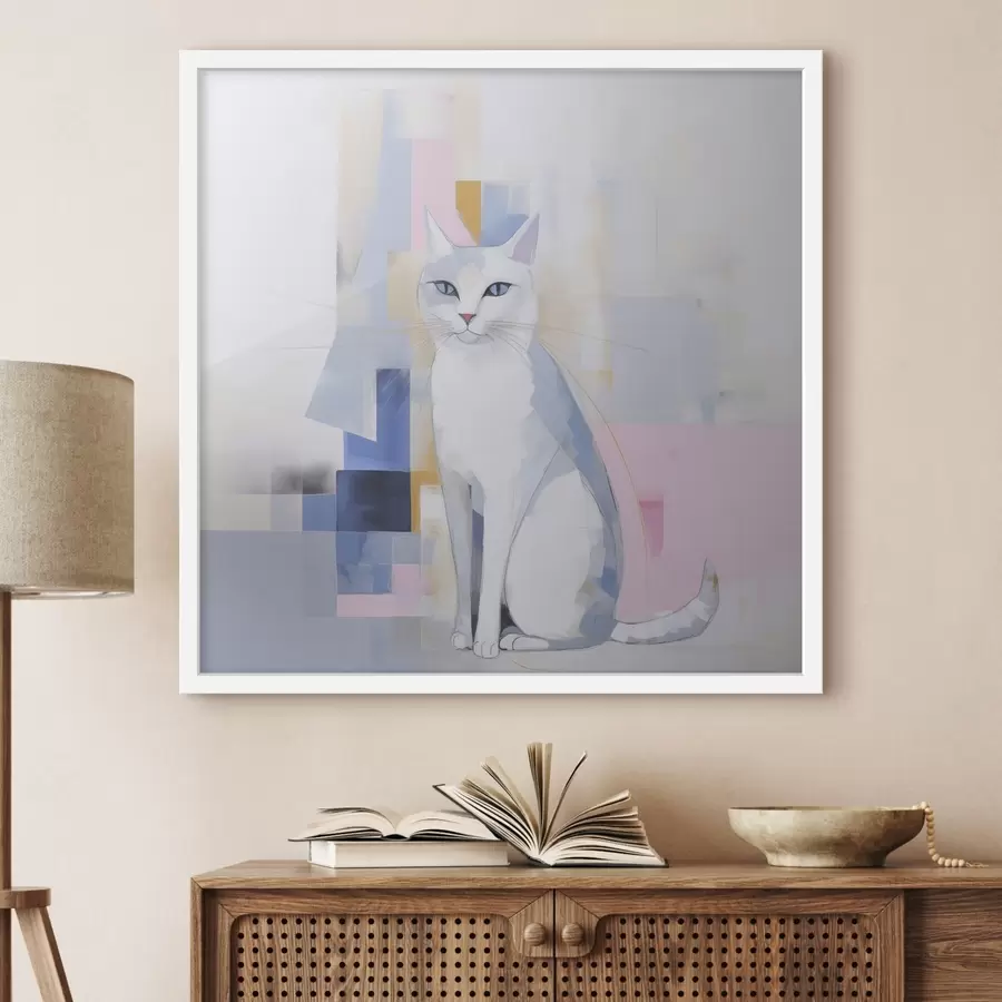 Fototapete Abstrakte Katze f45359