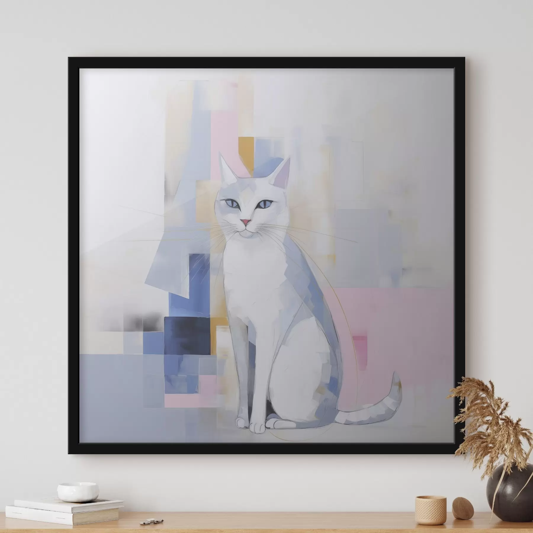 Fototapete Abstrakte Katze f45359