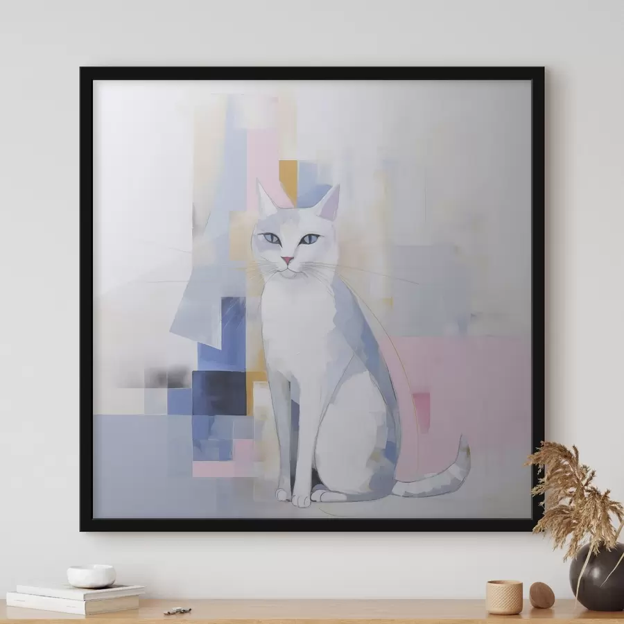 Fototapete Abstrakte Katze f45359