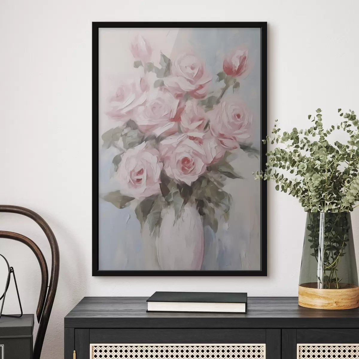 Poster Blumenstrauß aus Rosen f45362