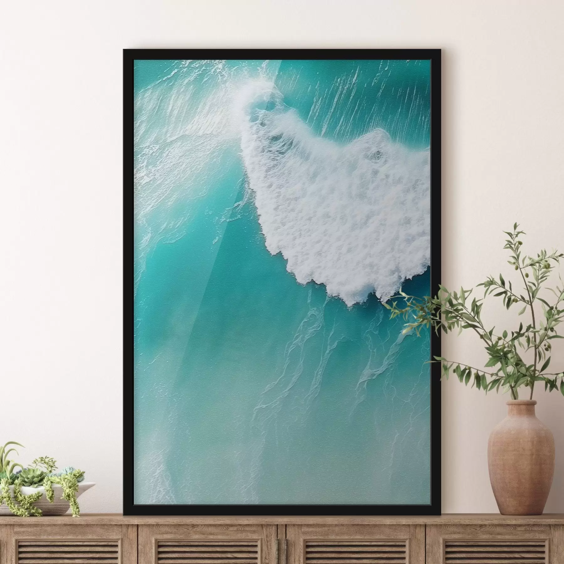 Fototapete Meereswelle f45379