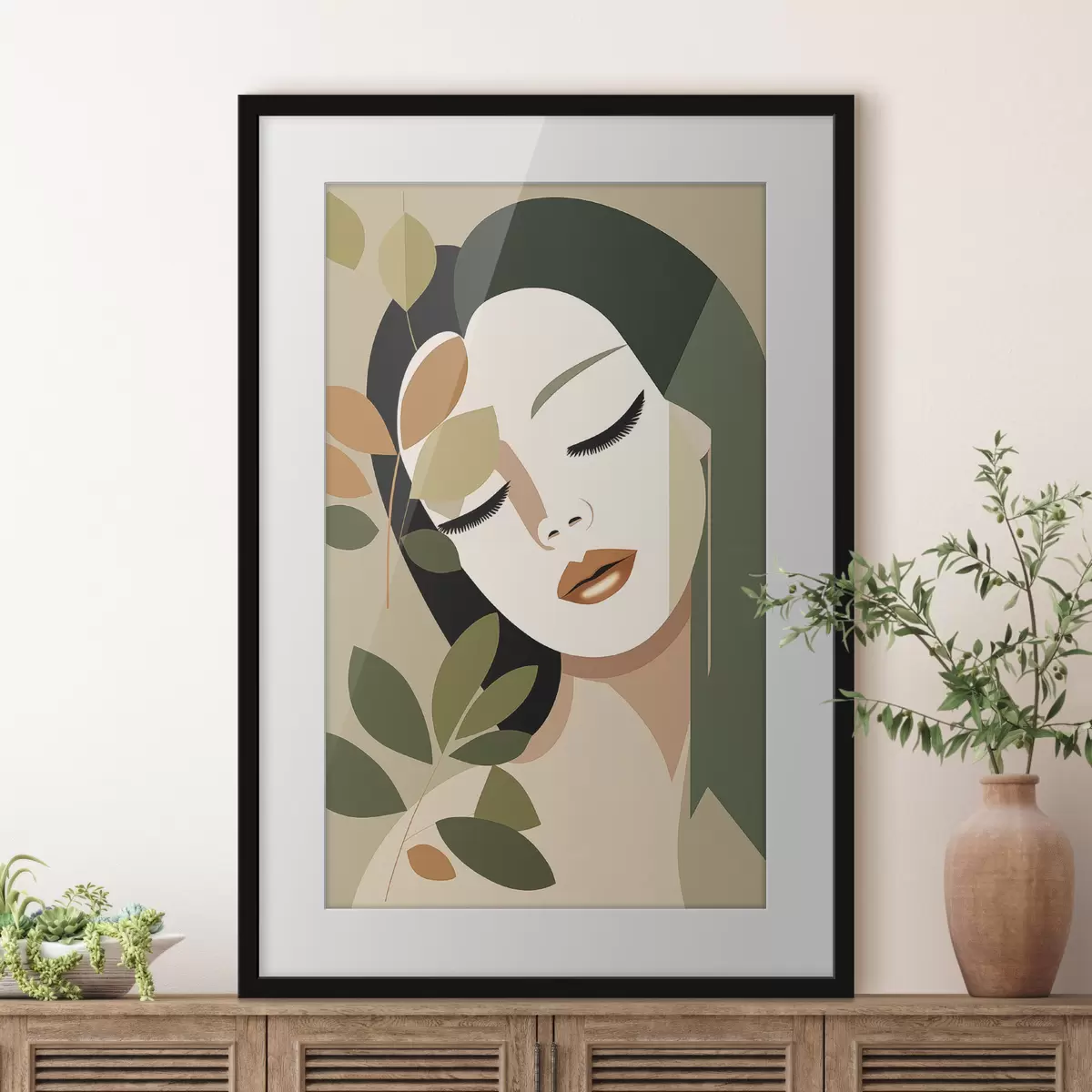 Poster Frau und Umarmung f45388