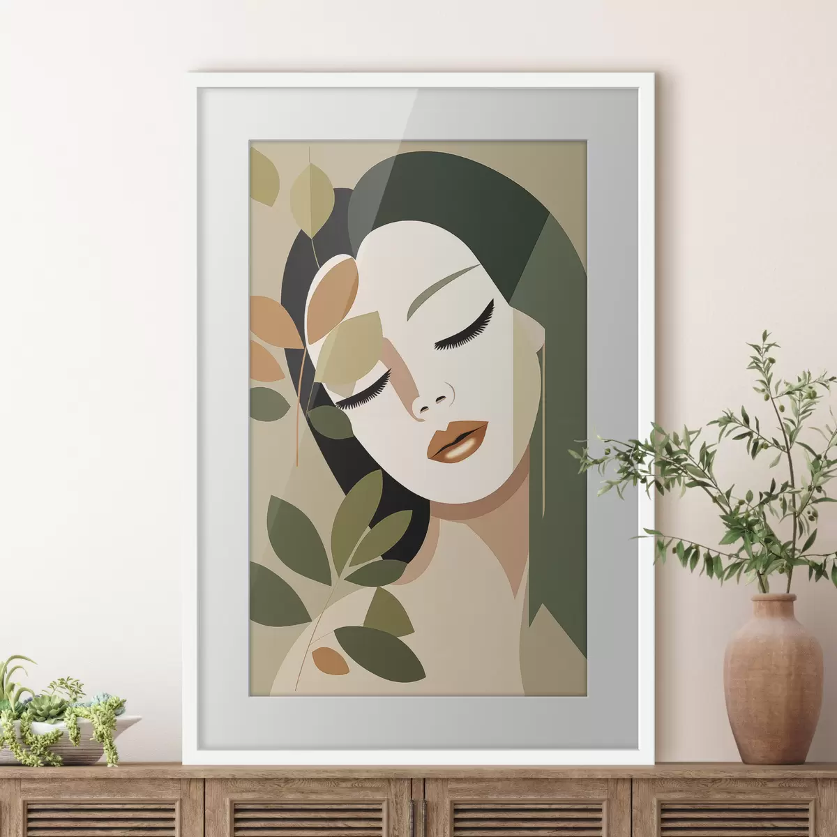 Poster Frau und Umarmung f45388