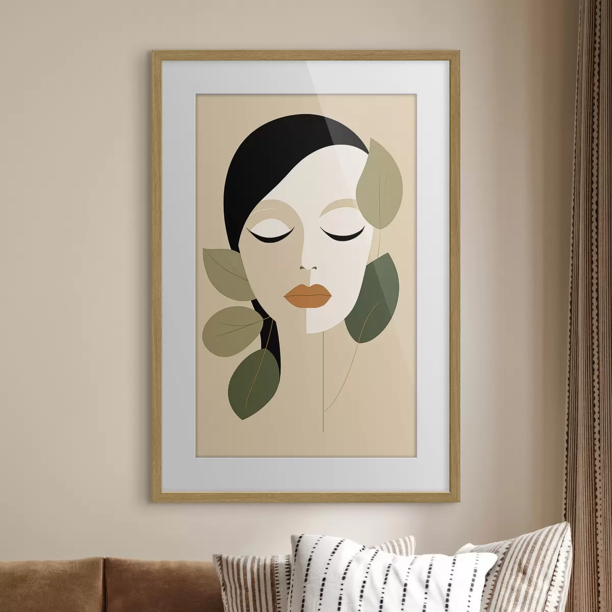 Poster Frau und Versprechen f45389