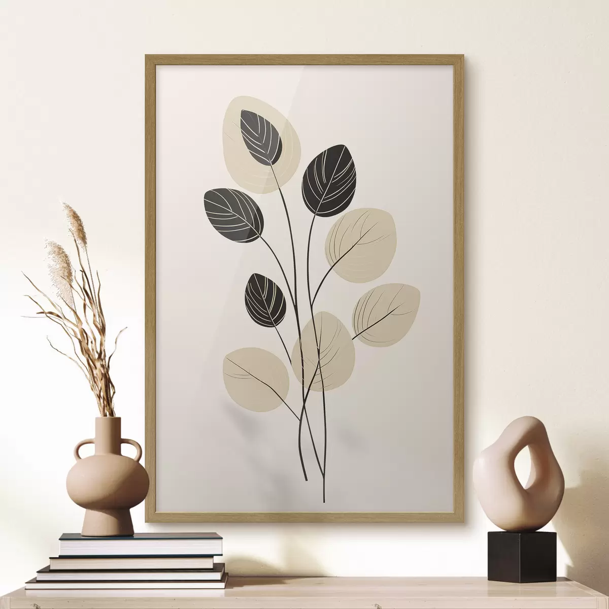 Poster Minimalistische botanische Illustration f45401