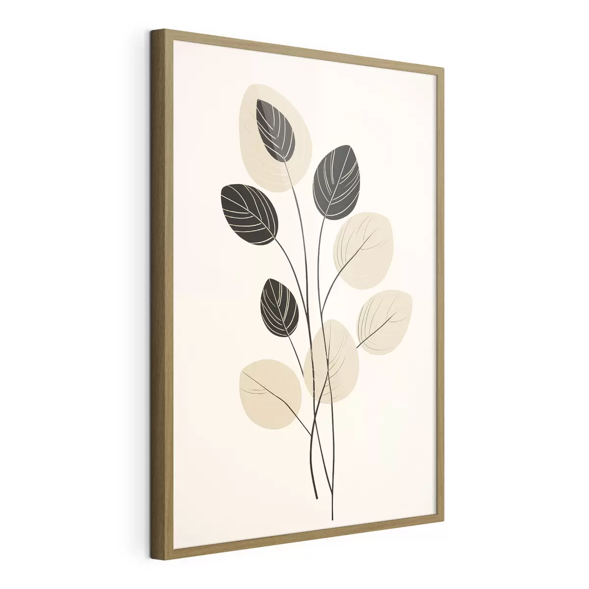 Poster Minimalistische botanische Illustration f45401