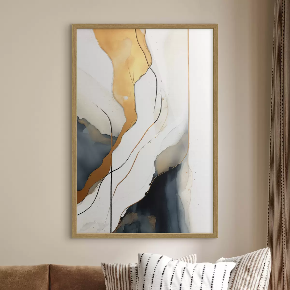 Poster Linie Abstraktion f45407
