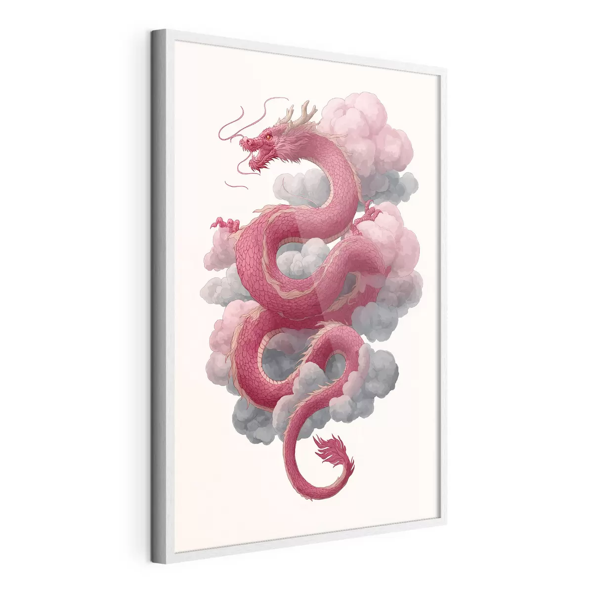 Poster Drache im chinesischen Stil f45412