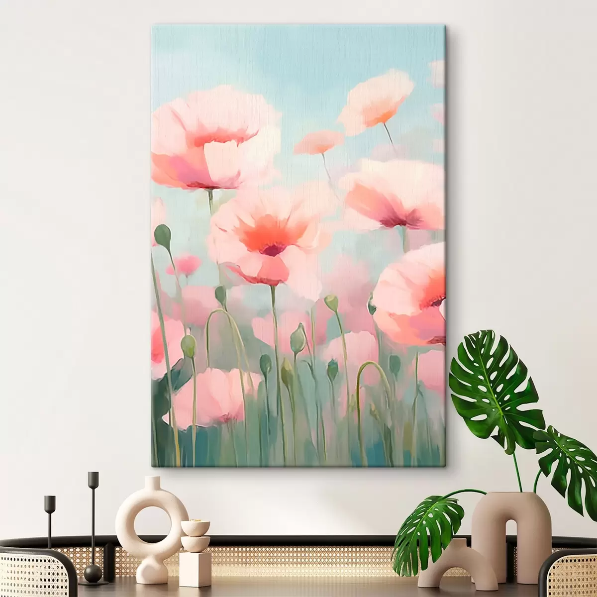 Fototapete Mohnblumen s45423