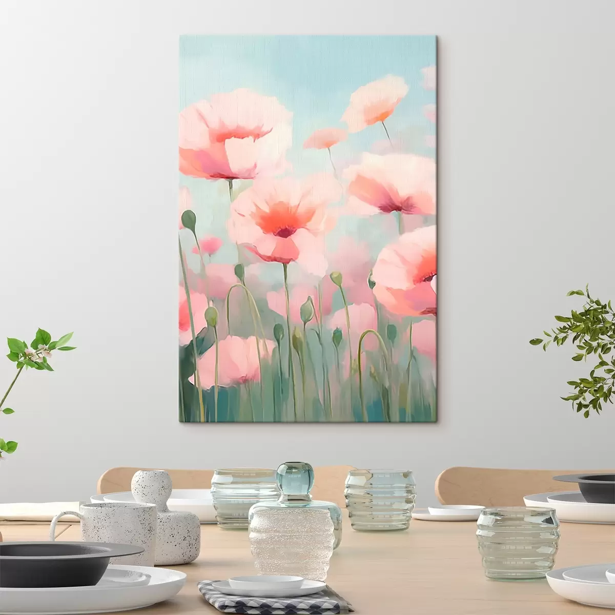 Fototapete Mohnblumen s45423
