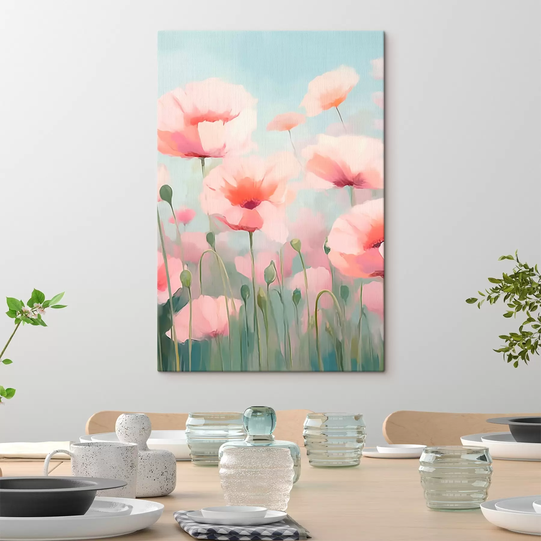 Fototapete Mohnblumen s45423