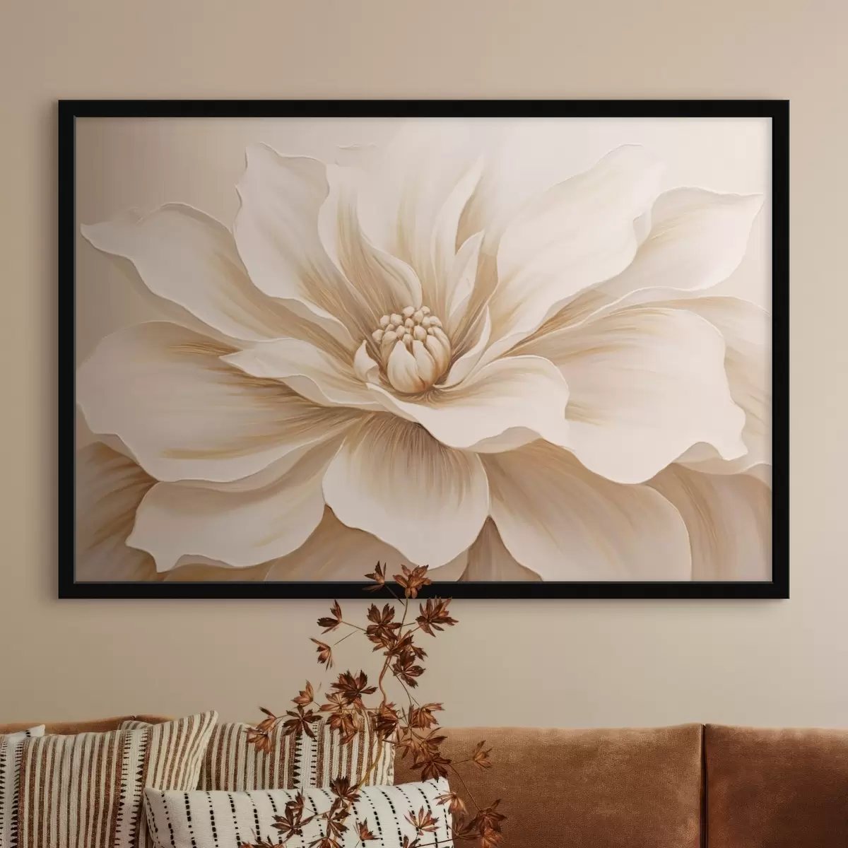 Poster Große Blume f45471