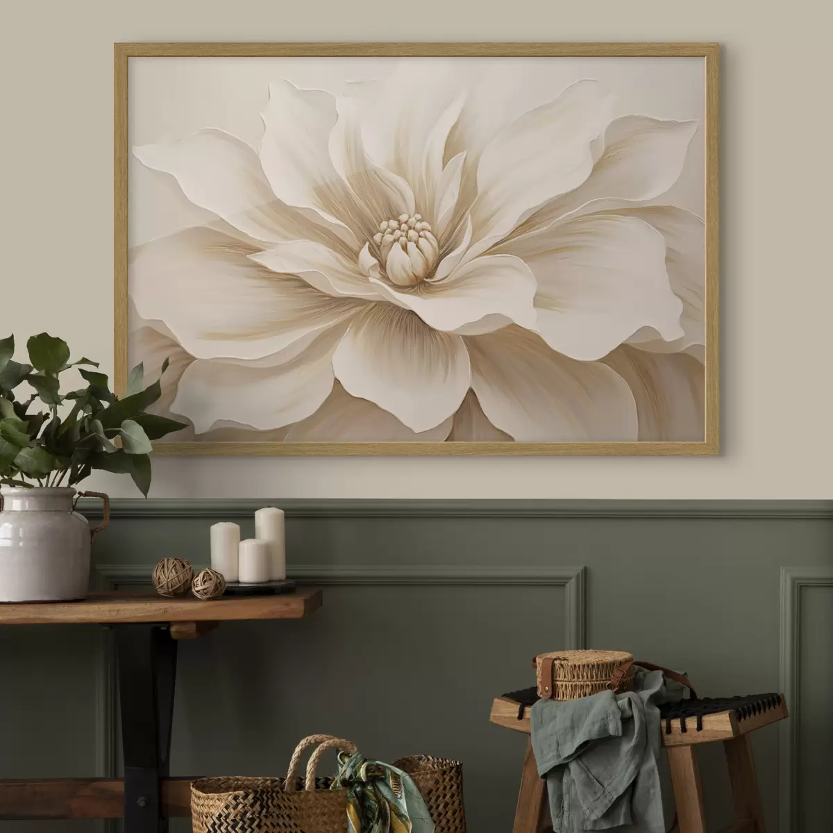 Poster Große Blume f45471