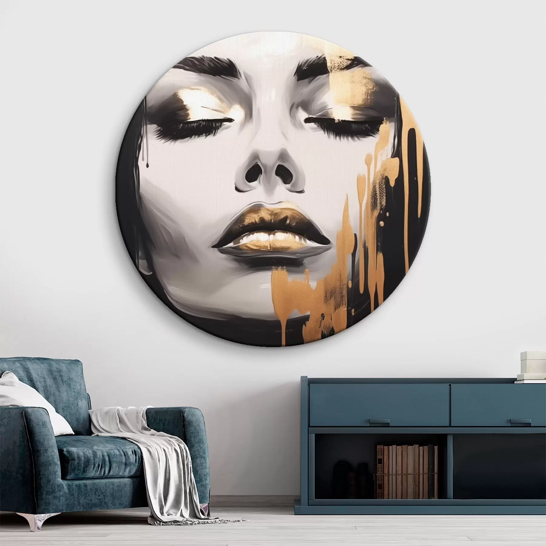 Fototapete Weibliches Porträt r45467