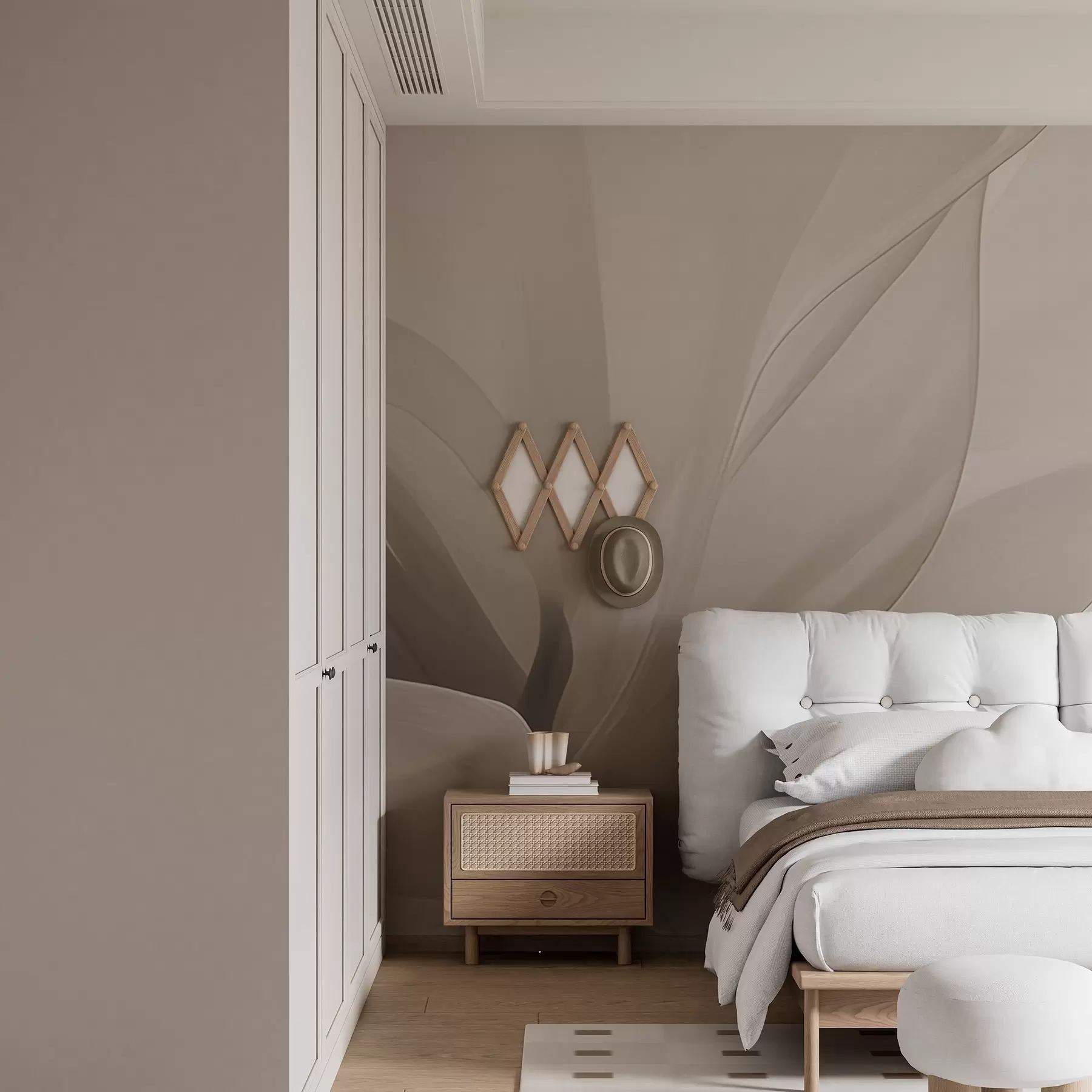 Fototapete Abstrakte Blume w04435