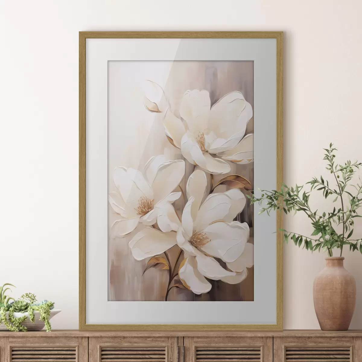 Poster Blüten und Energie f45571