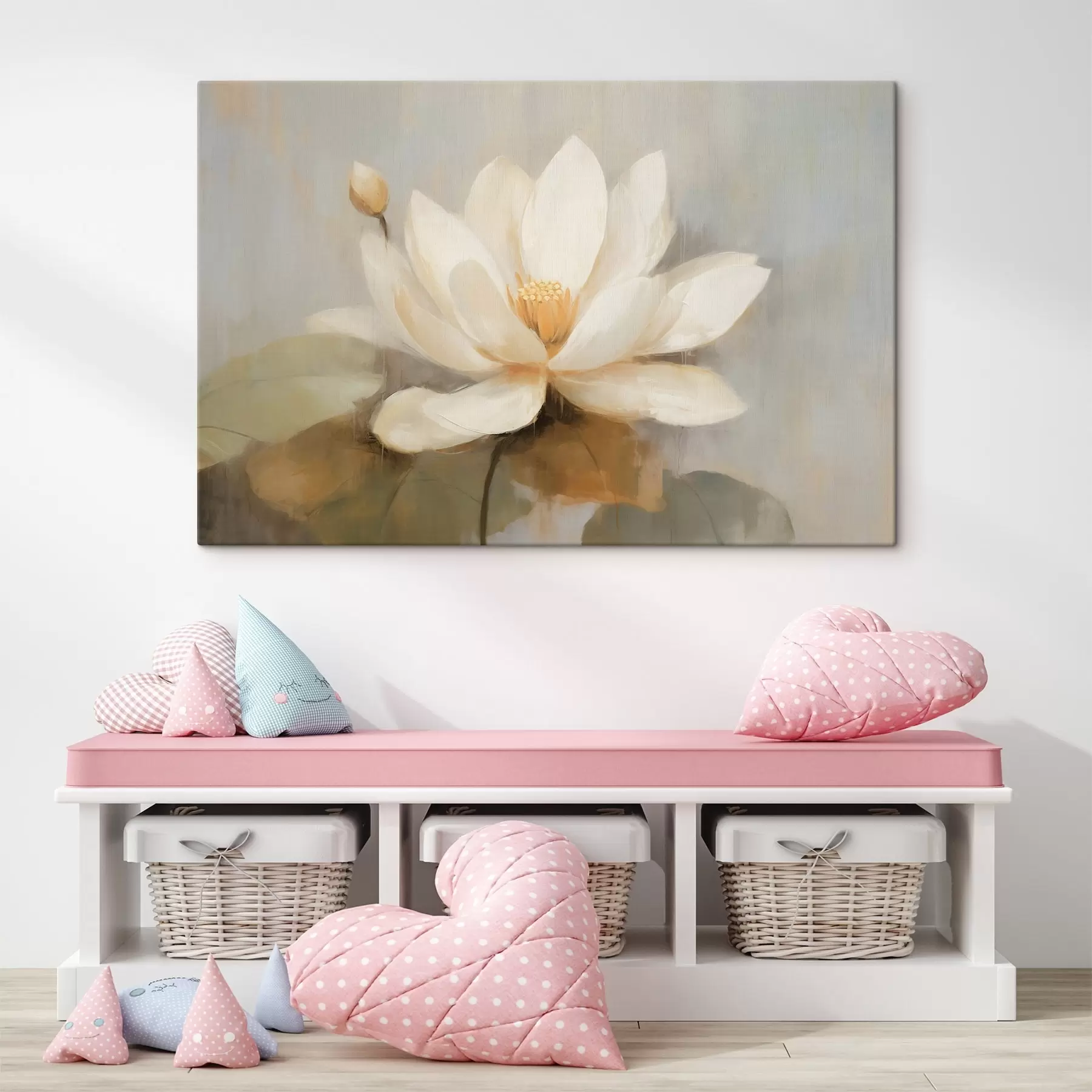 Fototapete Große Lotusblume s45618