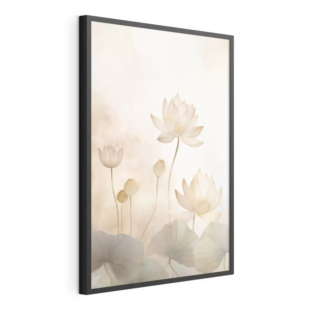 Poster Leichte Lotusblumen f45612