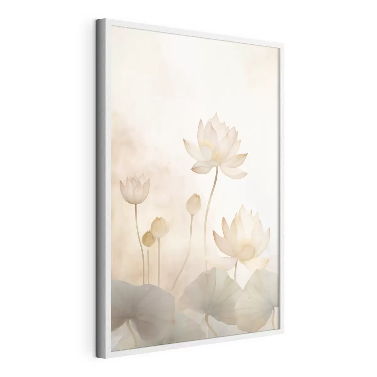 Poster Leichte Lotusblumen f45612