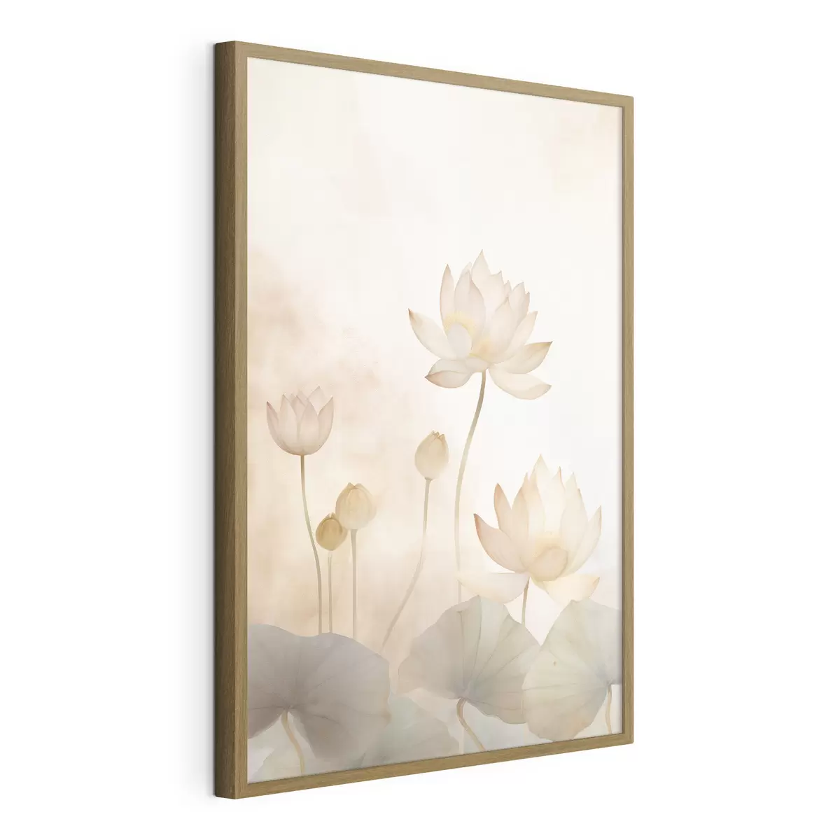 Poster Leichte Lotusblumen f45612