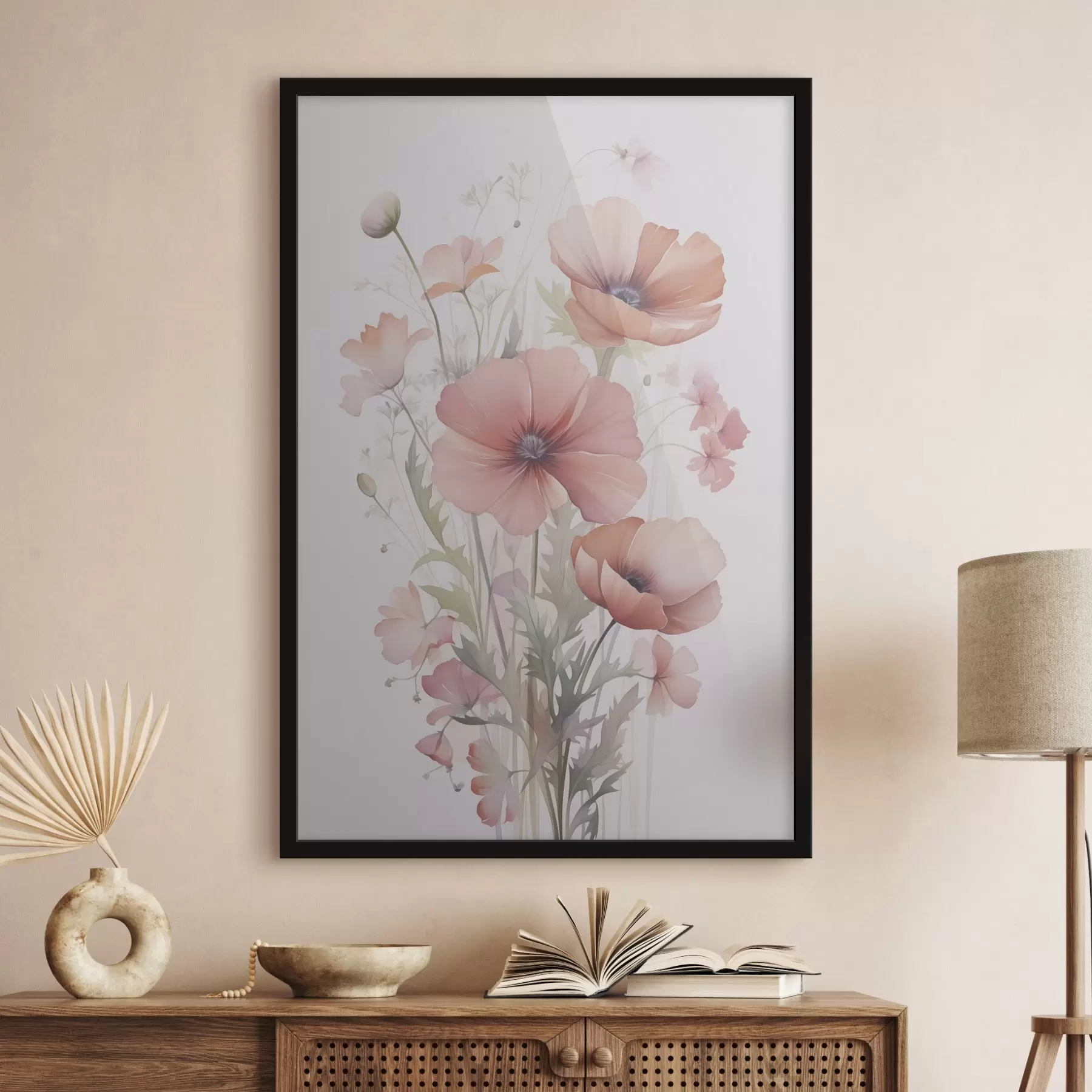 Fototapete Mohnblumen f45611