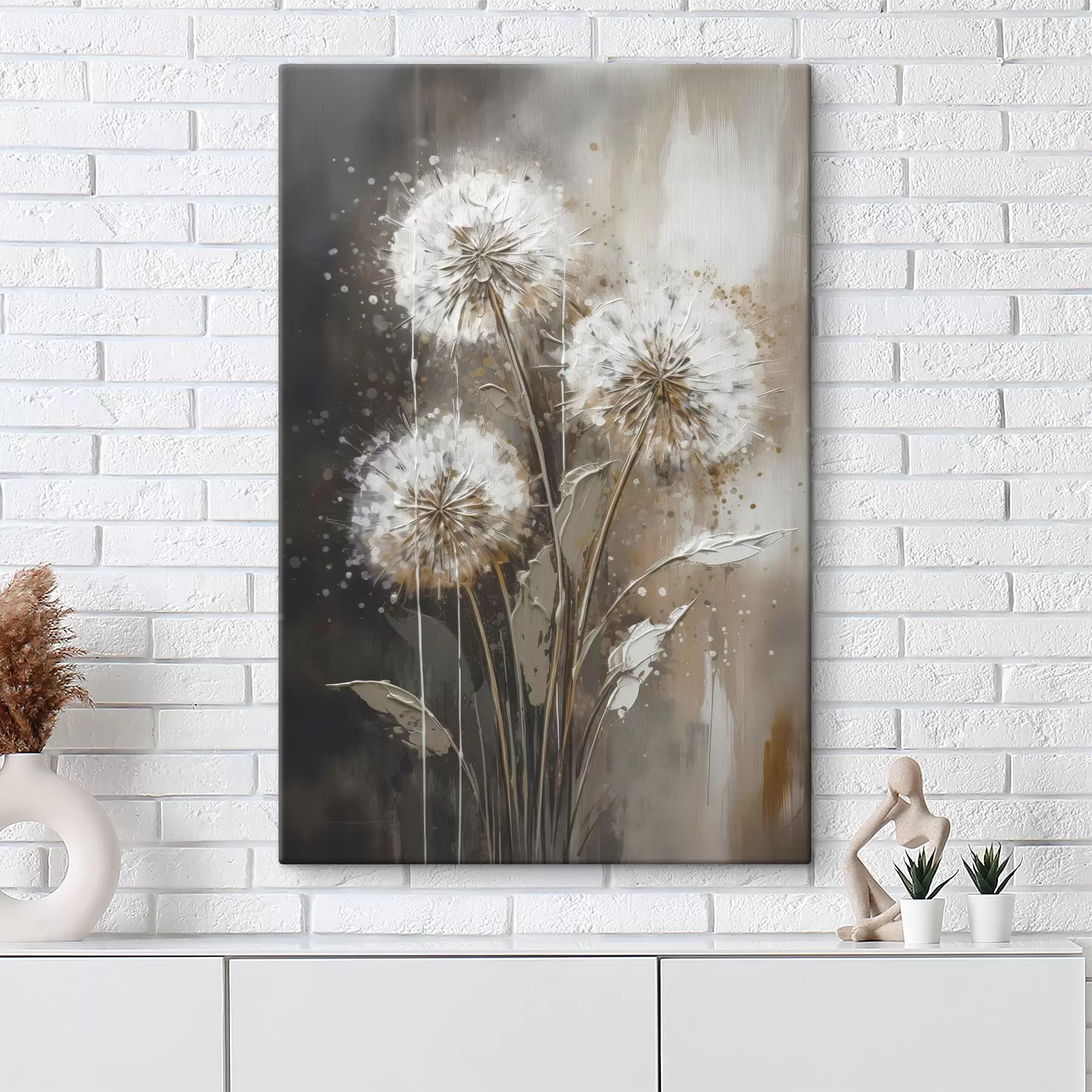 Fototapete Abstrakte Pusteblumen s45449
